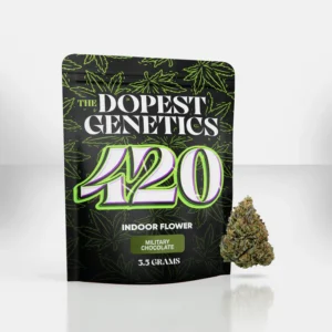 Indoor 420 Exclusive strain Military Chocolate Indica Flower