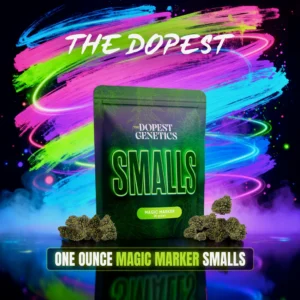 CYBER MONDAY EXCLUSIVE STRAIN: Smalls: MAGIC MARKER Indica flower 28 grams